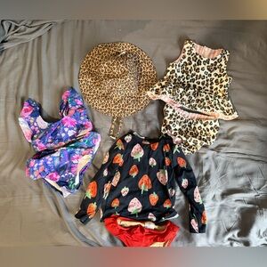 🟥 SOLD 24 & 2t Swim suit lot